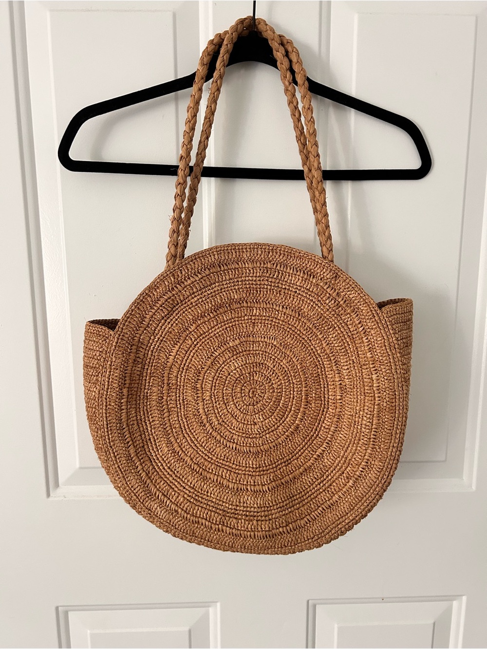 Sezane June Basket Bag Raffia with flowers 🌼 - Picture 11 of 13